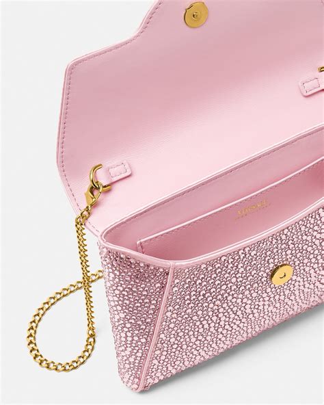 Versace La Medusa Beaded Envelope Clutch Bag 